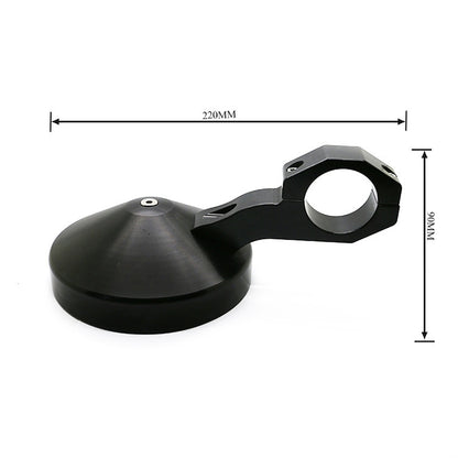 SFUTV-3 ATV All Terrain Vehicle Round CNC Rearview Mirror 1.75/2 inch Universal For UTV by buy2fix