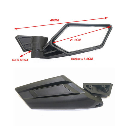 Sandy Beach Car Rearview Mirror for CAN-AM BRP UTV  MAVERICK X3 - Side Mirrors by buy2fix | Online Shopping UK | buy2fix