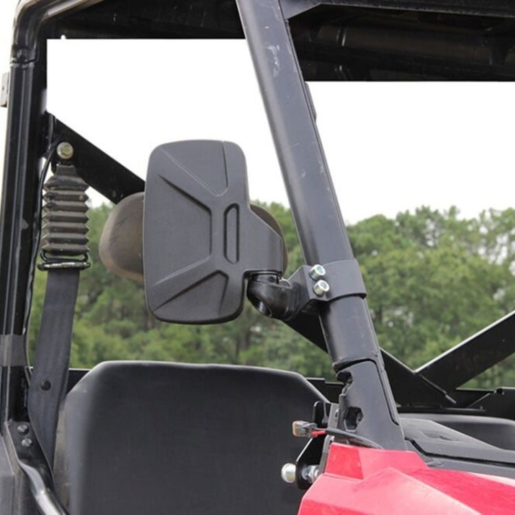Sandy Beach Car Shaped Tube Holder Rearview Mirror for UTV/ATV - Side Mirrors by buy2fix | Online Shopping UK | buy2fix