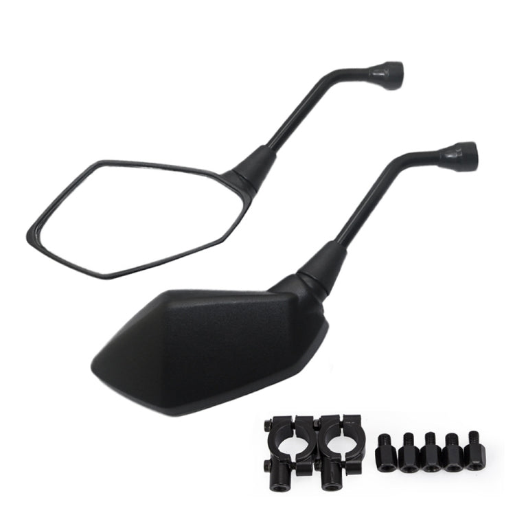 ZF001-185B Pair Rearview Mirror Reflective Mirror for Four-wheeler ATV - Side Mirrors by buy2fix | Online Shopping UK | buy2fix