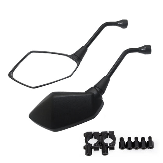 ZF001-185B Pair Rearview Mirror Reflective Mirror for Four-wheeler ATV - Side Mirrors by buy2fix | Online Shopping UK | buy2fix