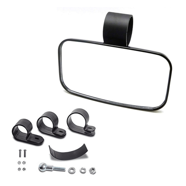 UTV-10 Sandy Beach Car Big View Rearview Mirror for UTV / ATVs, 1.5 inch, 1.75 inch, 2 inch - Side Mirrors by buy2fix | Online Shopping UK | buy2fix