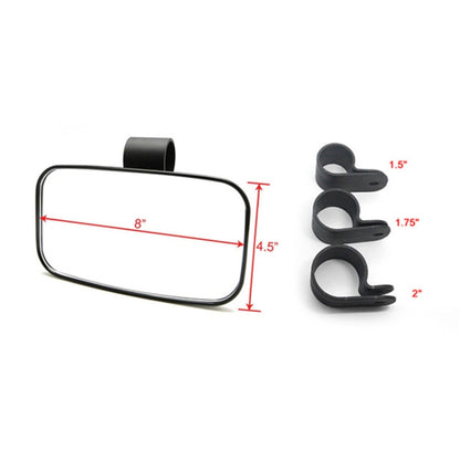 UTV-10 Sandy Beach Car Big View Rearview Mirror for UTV / ATVs, 1.5 inch, 1.75 inch, 2 inch - Side Mirrors by buy2fix | Online Shopping UK | buy2fix