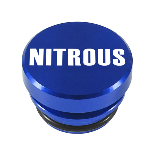 2 PCS Car / Motorcycle NITROUS Letter Metal Cigarette Lighter Dust Cover - Tank Covers by buy2fix | Online Shopping UK | buy2fix