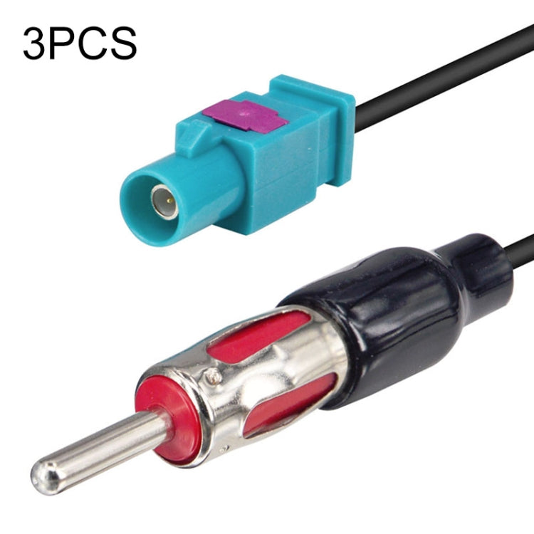 3 PCS FAKRA Male Car Antenna Adapter European Car GPS Antenna by buy2fix