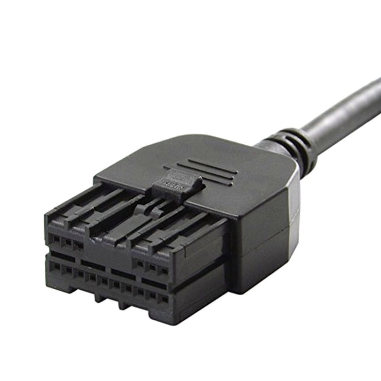 Car USB Data Cable iPod Interface 3.5mm Audio Cable for Nissan / Infiniti - DIY Cables by buy2fix | Online Shopping UK | buy2fix