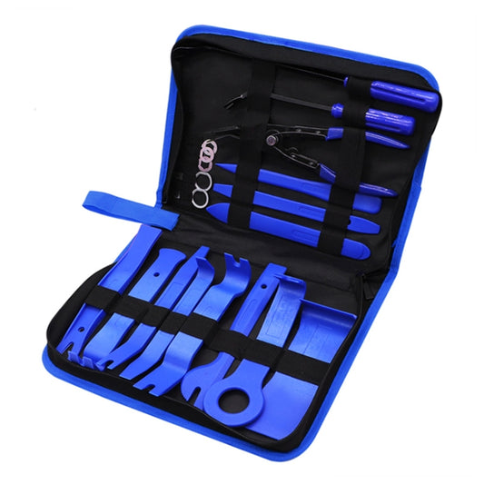 19 in 1 Car Audio Disassembly Tool Interior Disassembly Modification Tool (Blue) - Hand Tool Sets by buy2fix | Online Shopping UK | buy2fix