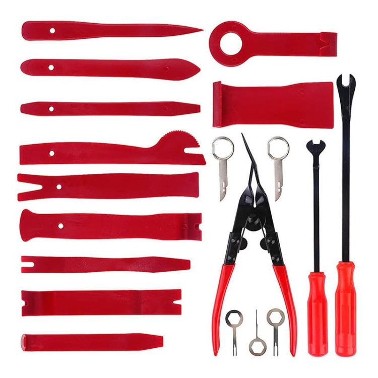 19 in 1 Car Audio Disassembly Tool Interior Disassembly Modification Tool (Blue) - Hand Tool Sets by buy2fix | Online Shopping UK | buy2fix