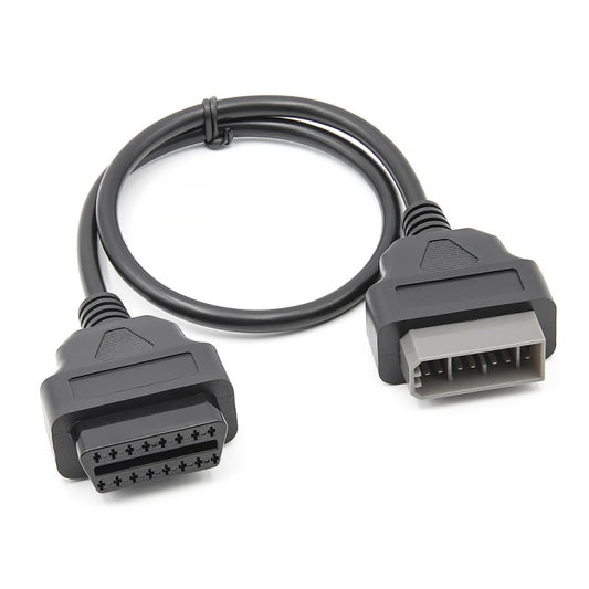 14Pin to 16Pin Car OBD2 Conversion Cable OBDII Diagnostic Adapter Cable for Nissan - Cables & Connectors by buy2fix | Online Shopping UK | buy2fix