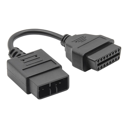 9Pin Car OBD2 Conversion Cable OBDII Diagnostic Adapter Cable for Subaru - Cables & Connectors by buy2fix | Online Shopping UK | buy2fix