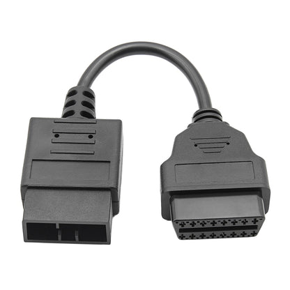 9Pin Car OBD2 Conversion Cable OBDII Diagnostic Adapter Cable for Subaru - Cables & Connectors by buy2fix | Online Shopping UK | buy2fix