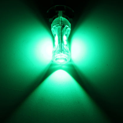 10 PCS T10 DC12V / 1W Car Clearance Light 5LEDs SMD-3030 Lamp Beads (Green Light) - Clearance Lights by buy2fix | Online Shopping UK | buy2fix