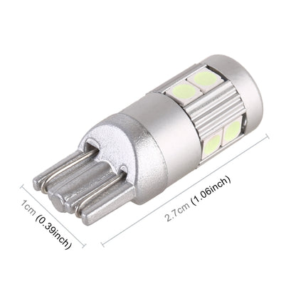 4 PCS T10 DC12V / 2W Car Clearance Light 9LEDs SMD-3030 Lamp Beads (Ice Blue Light) - Clearance Lights by buy2fix | Online Shopping UK | buy2fix
