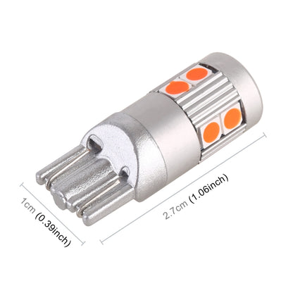 4 PCS T10 DC12V / 2W Car Clearance Light 9LEDs SMD-3030 Lamp Beads (Red Light) - Clearance Lights by buy2fix | Online Shopping UK | buy2fix