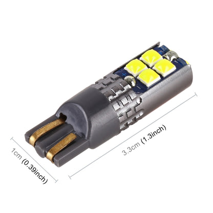 4 PCS T10 DC12V / 2W Car Clearance Light 10LEDs SMD-3030 Lamp Beads (White Light) - Clearance Lights by buy2fix | Online Shopping UK | buy2fix