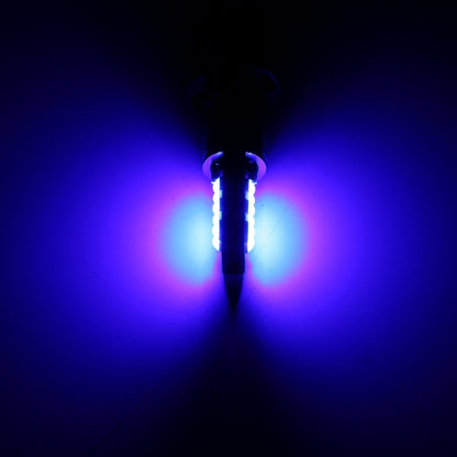 4 PCS T10 DC12V / 4W Car Clearance Light 12LEDs SMD-3030 Lamp Beads (Blue Light) - Clearance Lights by buy2fix | Online Shopping UK | buy2fix