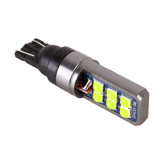 4 PCS T10 DC12V / 4W Car Clearance Light 12LEDs SMD-3030 Lamp Beads (Green Light) - Clearance Lights by buy2fix | Online Shopping UK | buy2fix