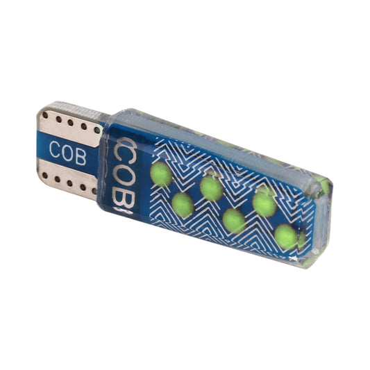 10 PCS T10 DC12V / 1.2W Car Clearance Light 12LEDs COB Lamp Beads (Ice Blue Light) - Clearance Lights by buy2fix | Online Shopping UK | buy2fix