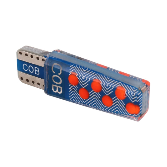 10 PCS T10 DC12V / 1.2W Car Clearance Light 12LEDs COB Lamp Beads (Red Light) - Clearance Lights by buy2fix | Online Shopping UK | buy2fix
