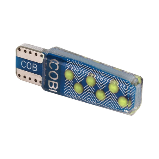 10 PCS T10 DC12V / 1.2W Car Clearance Light 12LEDs COB Lamp Beads (White Light) - Clearance Lights by buy2fix | Online Shopping UK | buy2fix