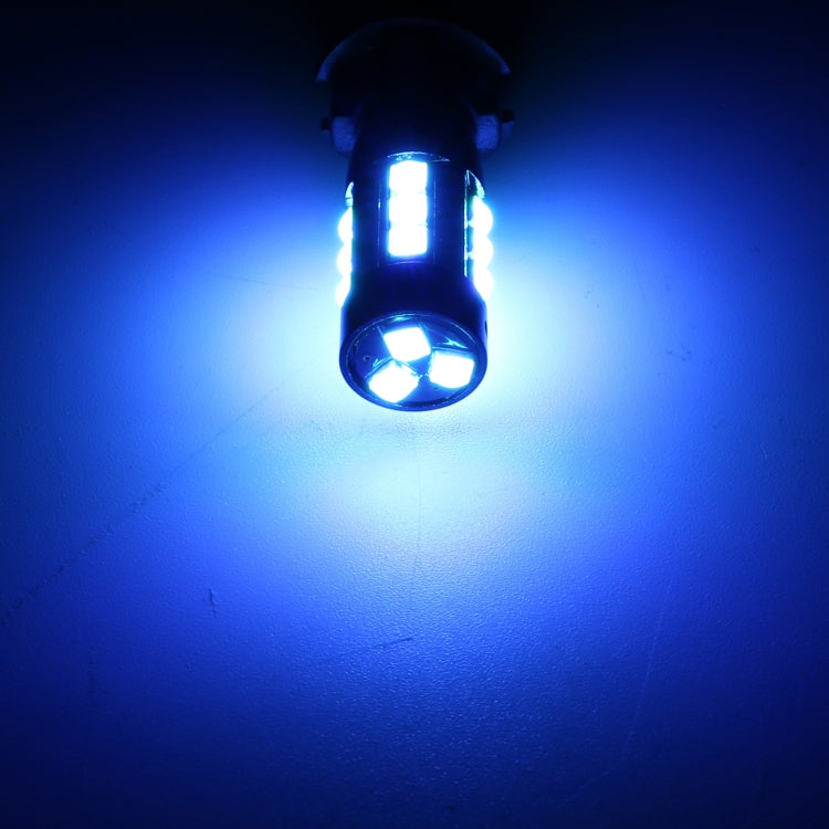 2 PCS T10 DC12V / 6.5W Car Clearance Light 15LEDs SMD-3030 Lamp Beads (Ice Blue Light) - Clearance Lights by buy2fix | Online Shopping UK | buy2fix