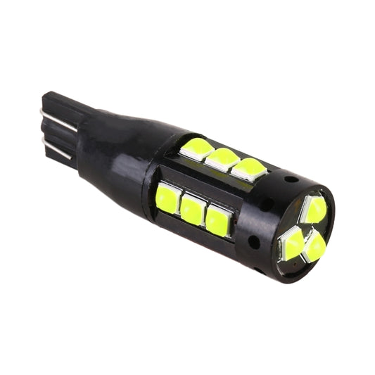2 PCS T10 DC12V / 6.5W Car Clearance Light 15LEDs SMD-3030 Lamp Beads (Green Light) - Clearance Lights by buy2fix | Online Shopping UK | buy2fix