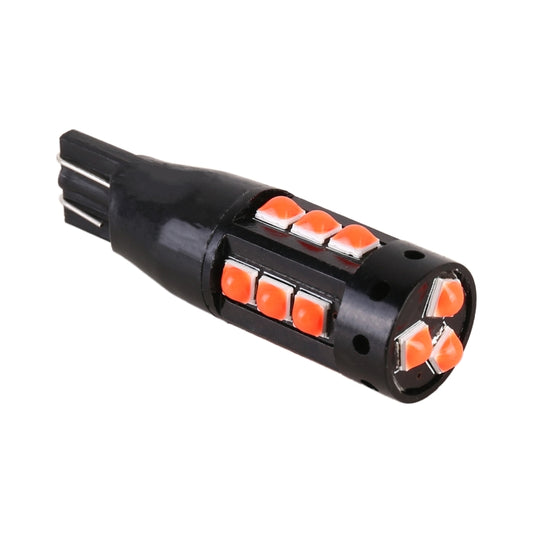 2 PCS T10 DC12V / 6.5W Car Clearance Light 15LEDs SMD-3030 Lamp Beads (Red Light) - Clearance Lights by buy2fix | Online Shopping UK | buy2fix