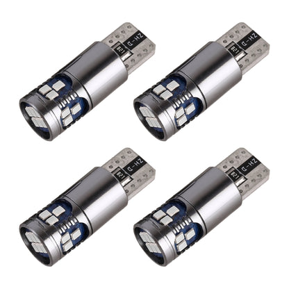 4 PCS T10 DC12V / 2.5W Car Clearance Light 18LEDs SMD-3020 Lamp Beads(Blue Light) - Clearance Lights by buy2fix | Online Shopping UK | buy2fix