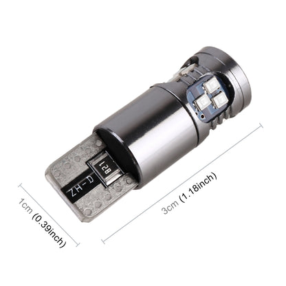 4 PCS T10 DC12V / 2.5W Car Clearance Light 18LEDs SMD-3020 Lamp Beads(Blue Light) - Clearance Lights by buy2fix | Online Shopping UK | buy2fix