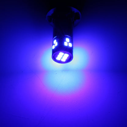 4 PCS T10 DC12V / 2.5W Car Clearance Light 18LEDs SMD-3020 Lamp Beads(Blue Light) - Clearance Lights by buy2fix | Online Shopping UK | buy2fix
