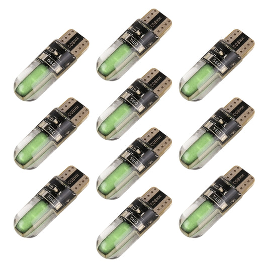10 PCS T10 DC12V / 1W Car Clearance Light COB Lamp Beads (Ice Blue Light) - Clearance Lights by buy2fix | Online Shopping UK | buy2fix