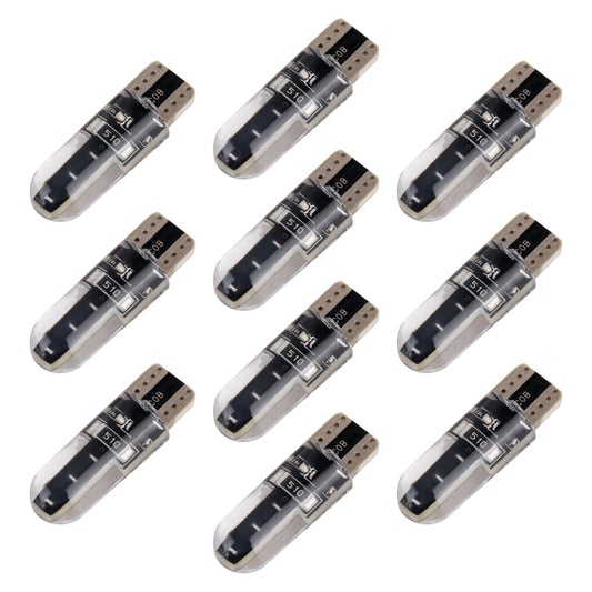 10 PCS T10 DC12V / 1W Car Clearance Light COB Lamp Beads (Blue Light) - Clearance Lights by buy2fix | Online Shopping UK | buy2fix