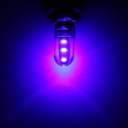 10 PCS T10 DC12V / 1W Car Clearance Light COB Lamp Beads (Blue Light) - Clearance Lights by buy2fix | Online Shopping UK | buy2fix