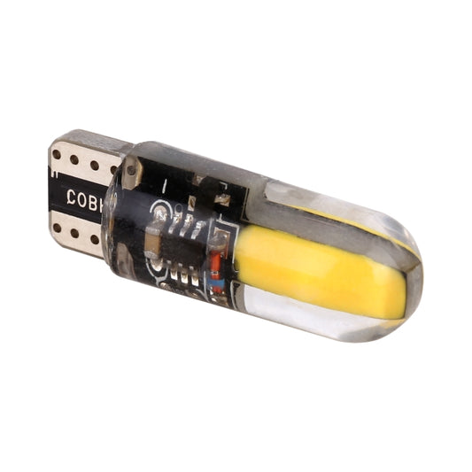 10 PCS T10 DC12V / 1W Car Clearance Light COB Lamp Beads (Yellow Light) - Clearance Lights by buy2fix | Online Shopping UK | buy2fix