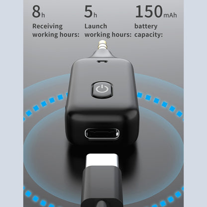 A60 3 in 1 Car Bluetooth Receiver Transmitter 3.5AUX Hands-free Call - Bluetooth Car Kits by buy2fix | Online Shopping UK | buy2fix