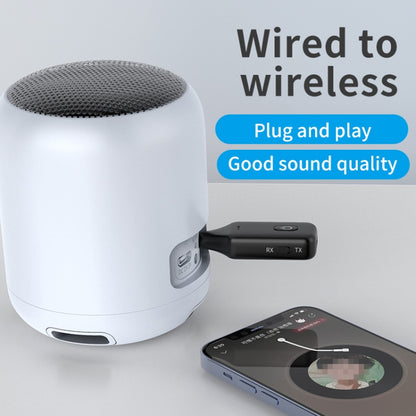 A60 3 in 1 Car Bluetooth Receiver Transmitter 3.5AUX Hands-free Call - Bluetooth Car Kits by buy2fix | Online Shopping UK | buy2fix