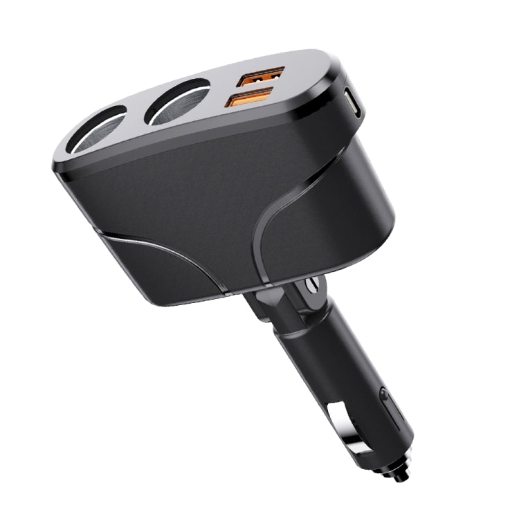TR35 Car 2 in 1 Cigarette Lighter Extension Socket 20W PD Fast Charge QC3.0 USB Charger - Cigar Socket by buy2fix | Online Shopping UK | buy2fix