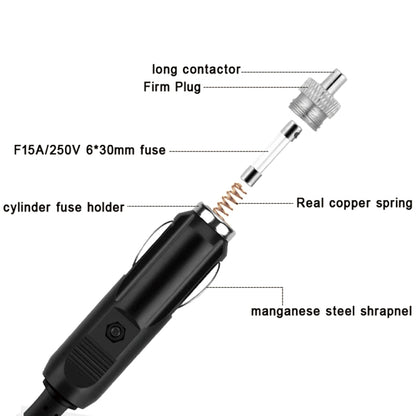 TR35 Car 2 in 1 Cigarette Lighter Extension Socket 20W PD Fast Charge QC3.0 USB Charger - Cigar Socket by buy2fix | Online Shopping UK | buy2fix