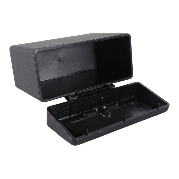 Car Plastic Trash Can Large Capacity Interior Accessories Box (Black) by buy2fix