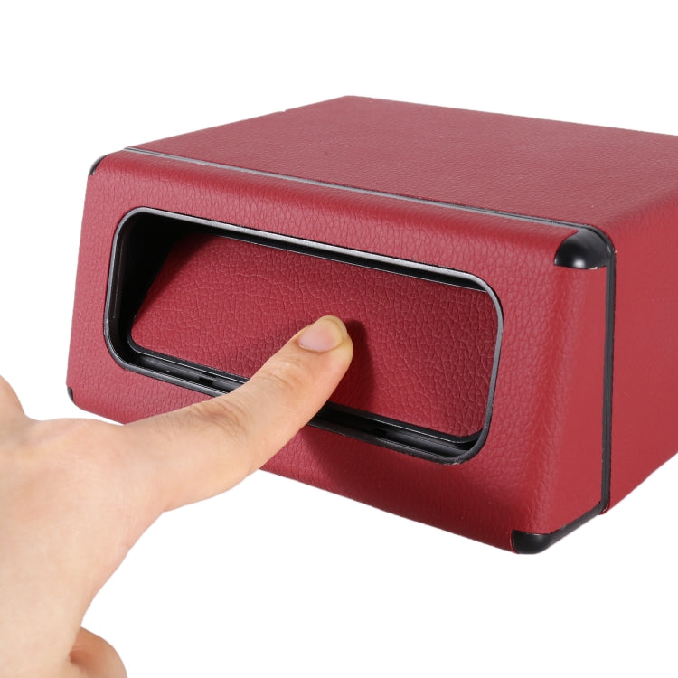 Car Plastic Trash Can Large Capacity Interior Accessories Box (Red) - Stowing Tidying by buy2fix | Online Shopping UK | buy2fix
