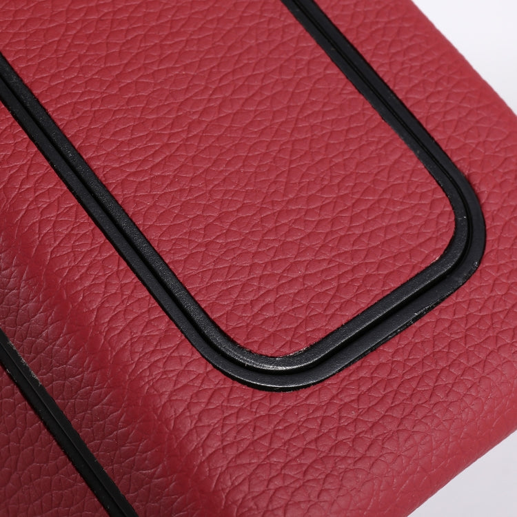 Car Plastic Trash Can Large Capacity Interior Accessories Box (Red) - Stowing Tidying by buy2fix | Online Shopping UK | buy2fix