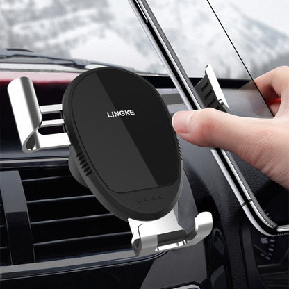 LINGKE Car Air Outlet Snap-in Gravity Mobile Phone Holder by buy2fix