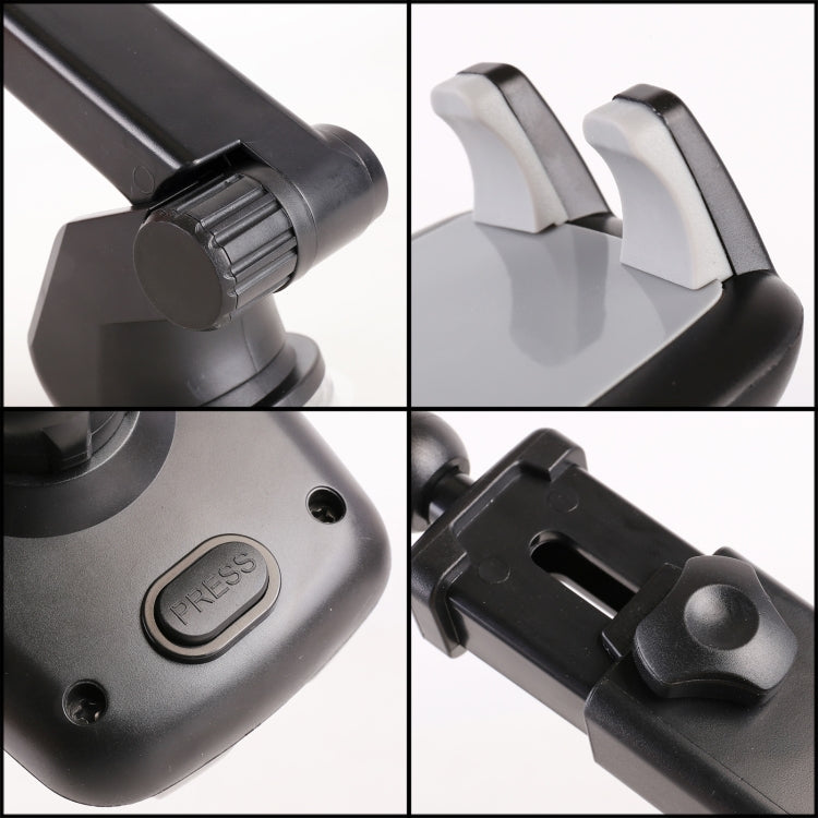 Car Automatic Telescopic Multifunctional 360-degree Mobile Phone Central Control Holder by buy2fix