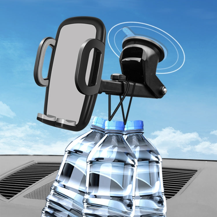 Car Automatic Telescopic Multifunctional 360-degree Mobile Phone Central Control Holder by buy2fix