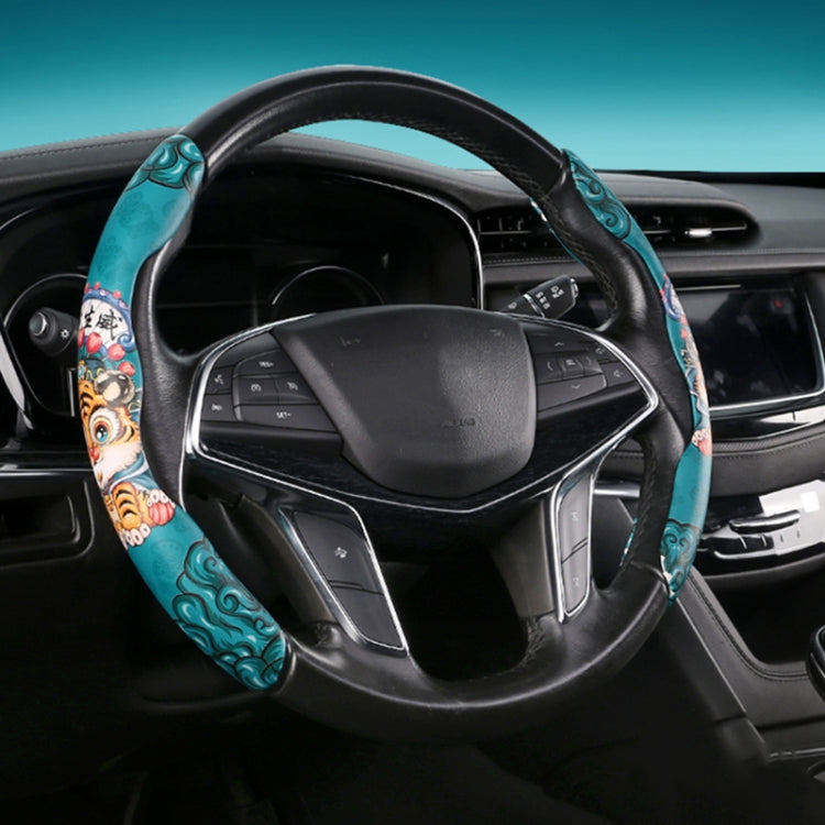 Car Universal China-Chic Relief Steering Wheel Cover (Tiger) by buy2fix