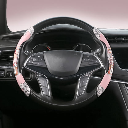 Car Universal China-Chic Relief Steering Wheel Cover (A Born Beauty) - Steering Wheel Accessories by buy2fix | Online Shopping UK | buy2fix