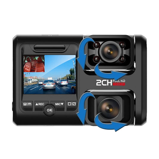 Z30 WiFi Dual-lens HD 2160P Non-light Night Vision 360-degree Panoramic Driving Recorder, Standard Version by buy2fix