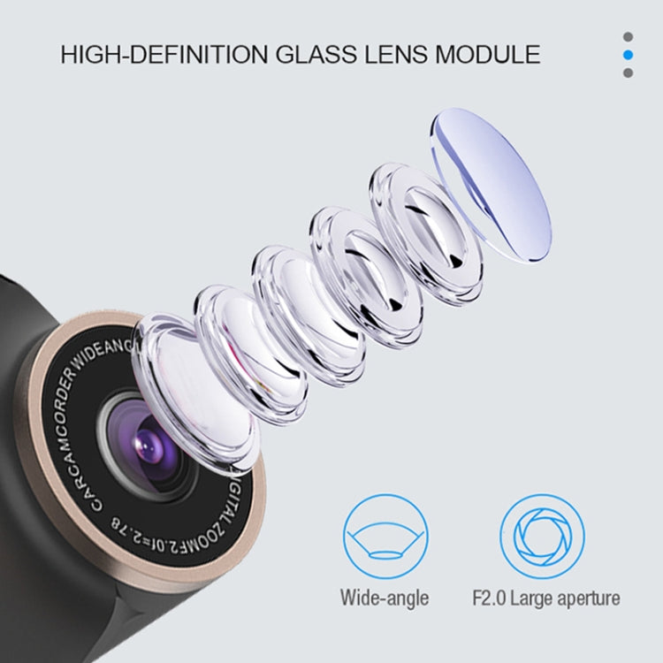 F22 3.16 inch 1080P HD Night Vision Driving Recorder, Standard Version with In-car View Camera by buy2fix