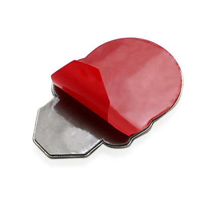 Three-dimensional Devil Skull Metal Car Sticker (Silver Grey) by buy2fix