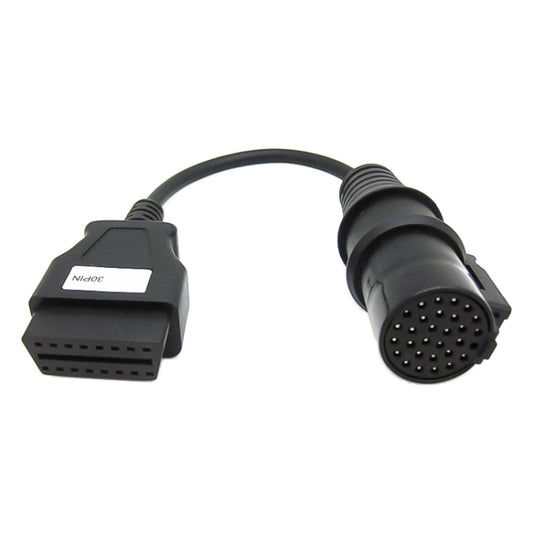 30Pin to 16Pin OBD2 Adapter for IVECO - Cables & Connectors by buy2fix | Online Shopping UK | buy2fix